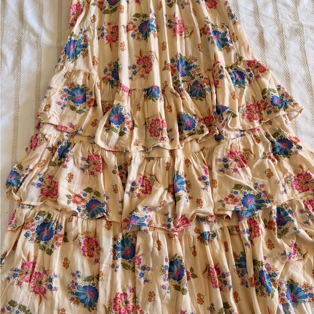Spell Solstice Ruffle Gown Size M - Picture 6 of 11